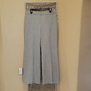 White House Black Market Gray Wide-Leg Dress Pants NWT